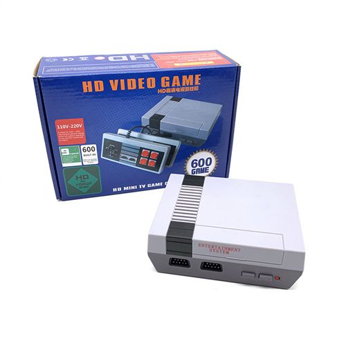 Retro Classic Home TV Game Console Games 600 Spiele+2 Controllers Kid Gift HDMI