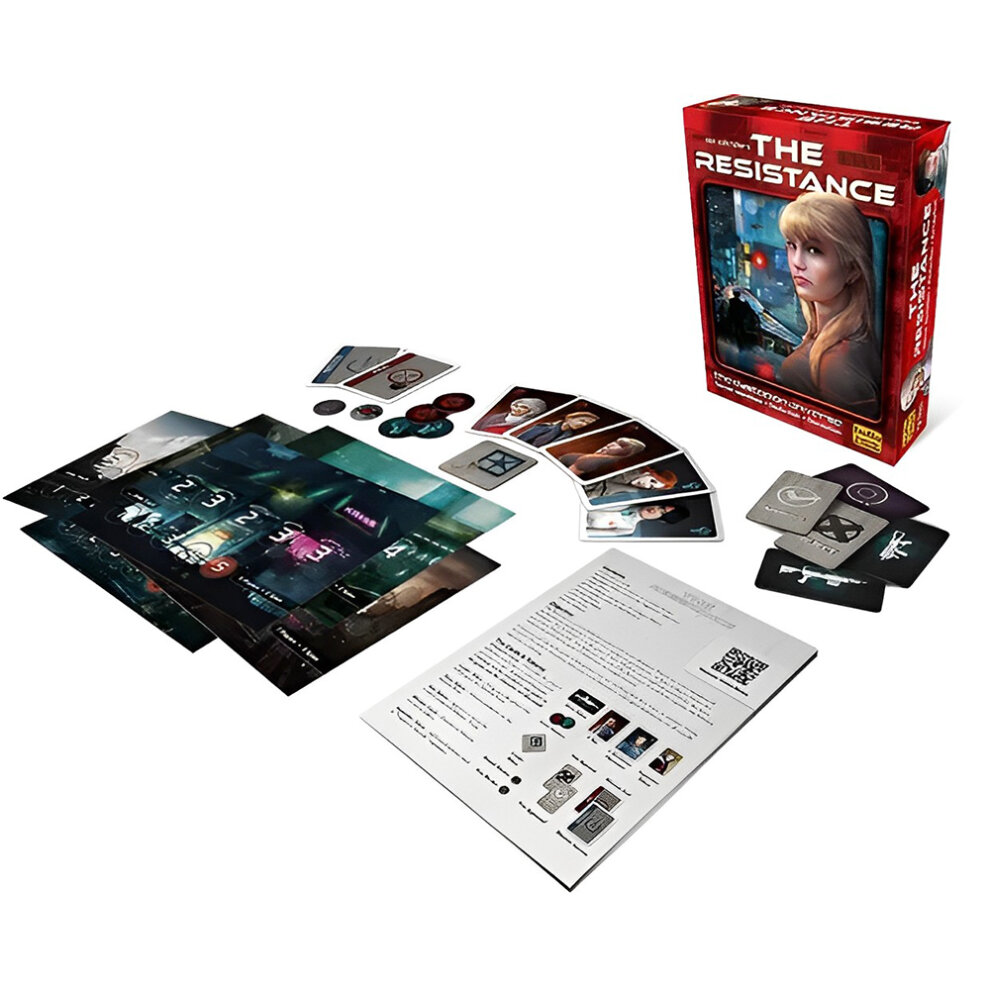 The Resistance Board Game Adults Family Couples Party Team Building Activity