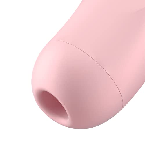 Satisfyer Curvy 2 Connect App Clitoral Sucker Pressure Wave Vibrator Sex Toys for Her Clitoral Stimulation Lay-on Stimulator Women Adult Toys