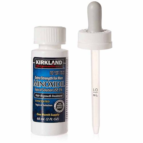 Kirkland Minoxidil 5 Topical Solution Extra Strength Hair Regrowth Treatment for Men