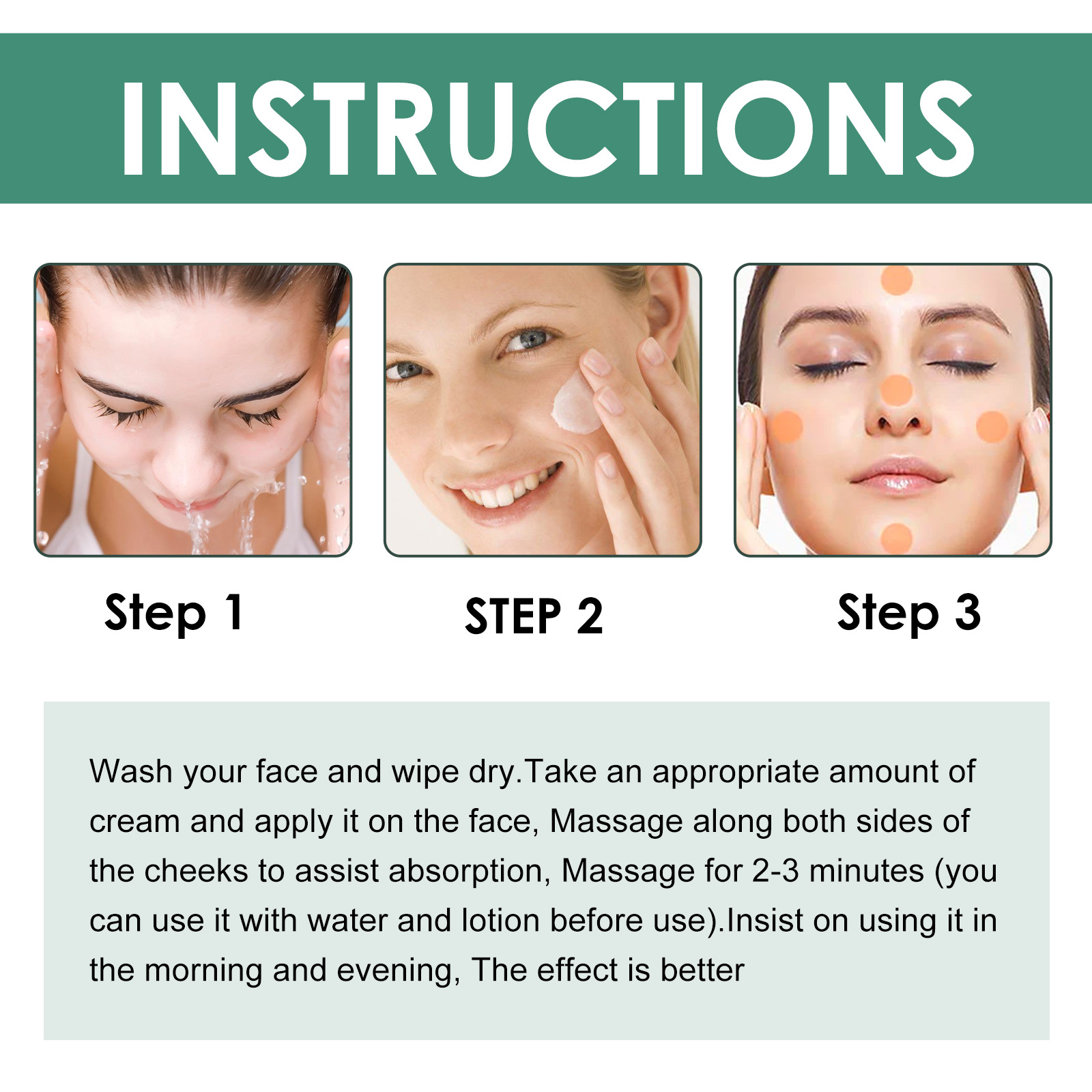 Face Cream Wrinkles Removal Cream 5 Seconds Lifting Firming Anti-aging Fade Eyes Puffiness Fine Lines Moisturizing Skin Rejuvenation