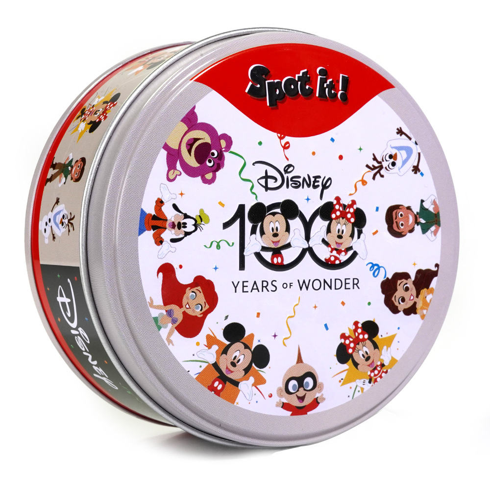 Mickey Mouse Spot it Game Card Family Dobble Game English Card