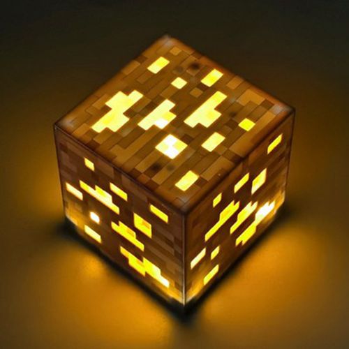 Minecraft Rechargeable Miners Lamp Night Light Toys