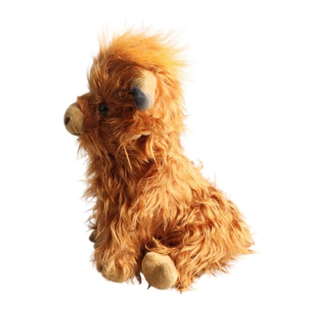 Highland Cow Brown Plush Toy Plush Cute Cuddly Toys Kids Soft Toy Gift for Kids