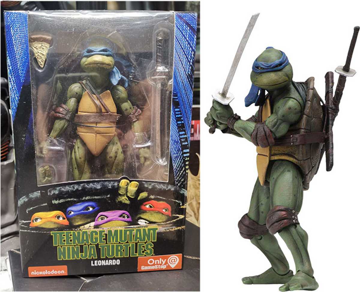 (Michelangelo) NECA Teenage Mutant Ninja Turtles 1990 Movie Official TMNT Action Figure Gift