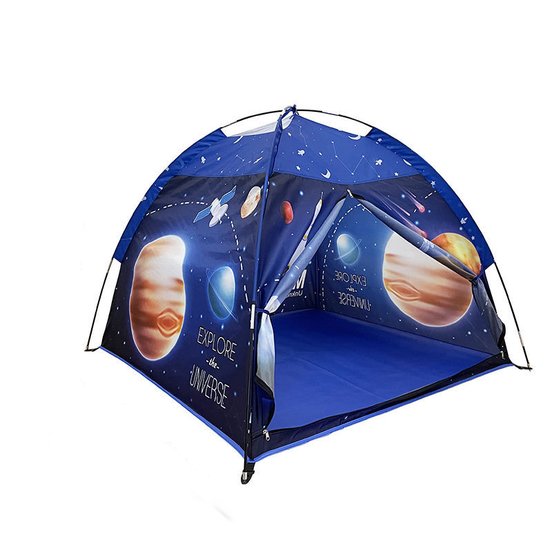 Space Playhouse Tent for Kids Indoor Outdoor Space-themed Play Tent