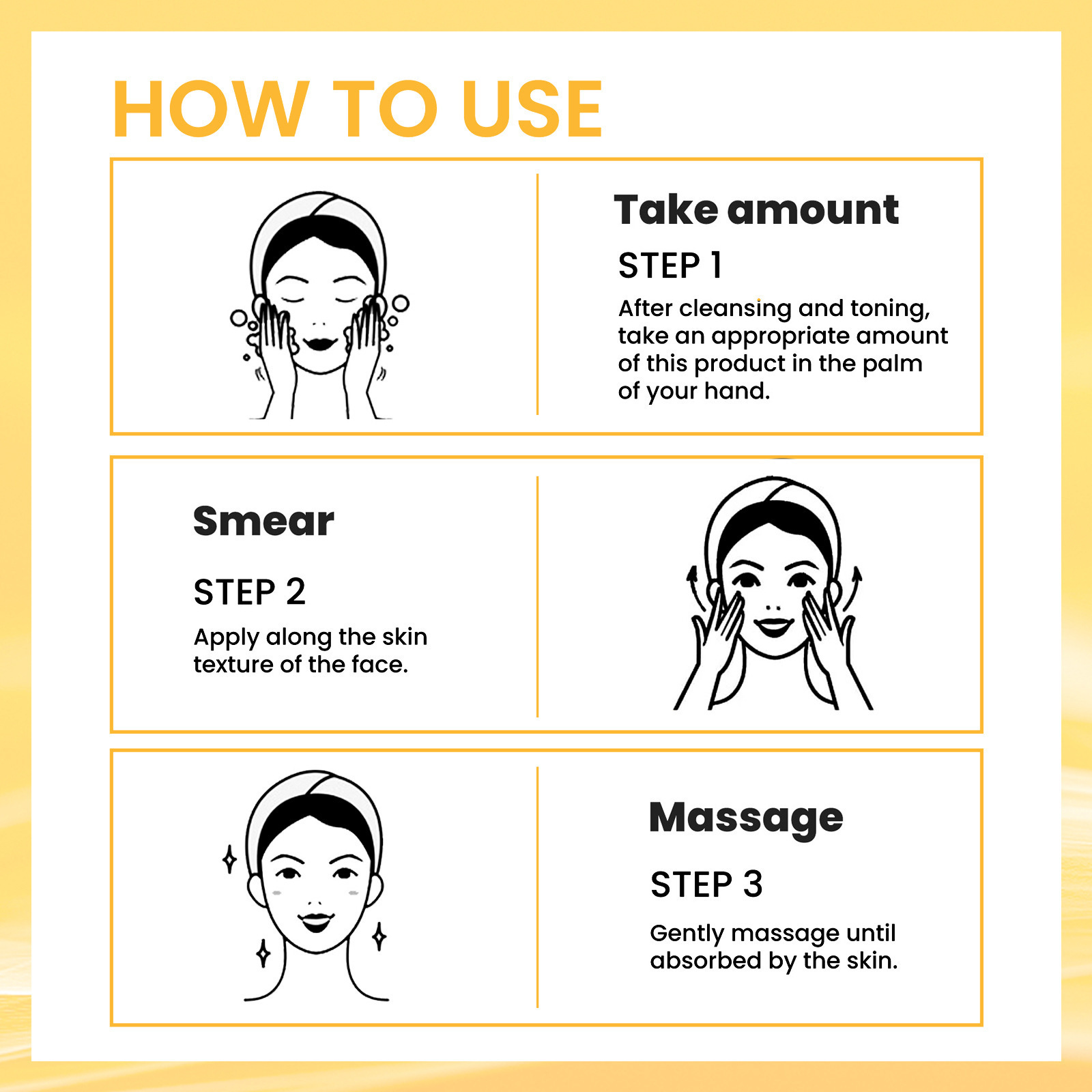 ELHOE Ginseng Essence Facial Serum for Skin Tightening Rejuvenate the Face Moisturing Nourishing Nicotinamide Hyaluronic Acid Facial Serum 100ml