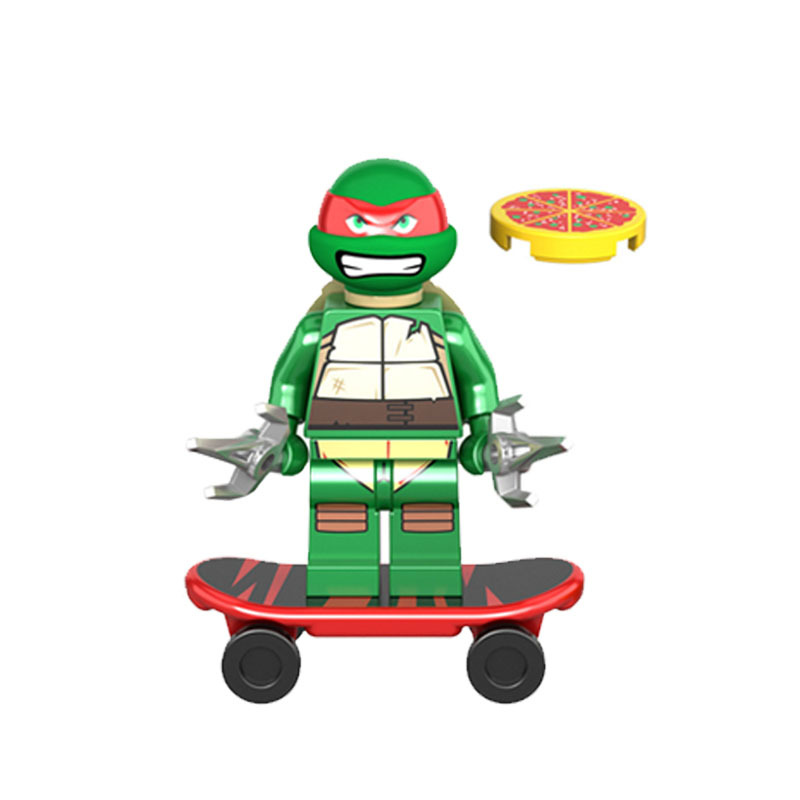 Teenage Mutant Ninja Turtles Mini Figures Action Movie Building Blocks Series Anime Collectible Collection Kids Festival Gifts