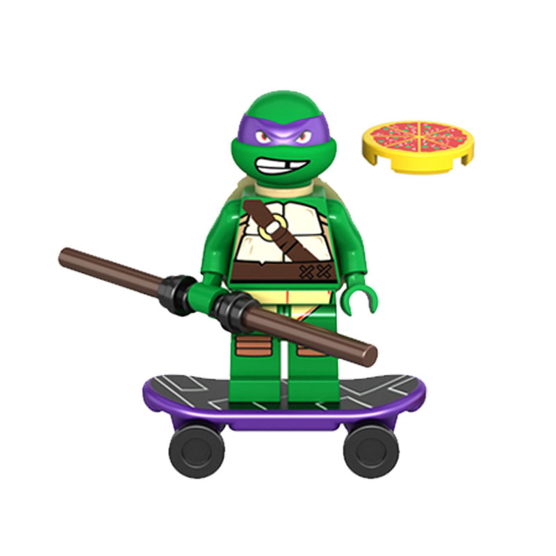 Teenage Mutant Ninja Turtles Mini Figures Action Movie Building Blocks Series Anime Collectible Collection Kids Festival Gifts