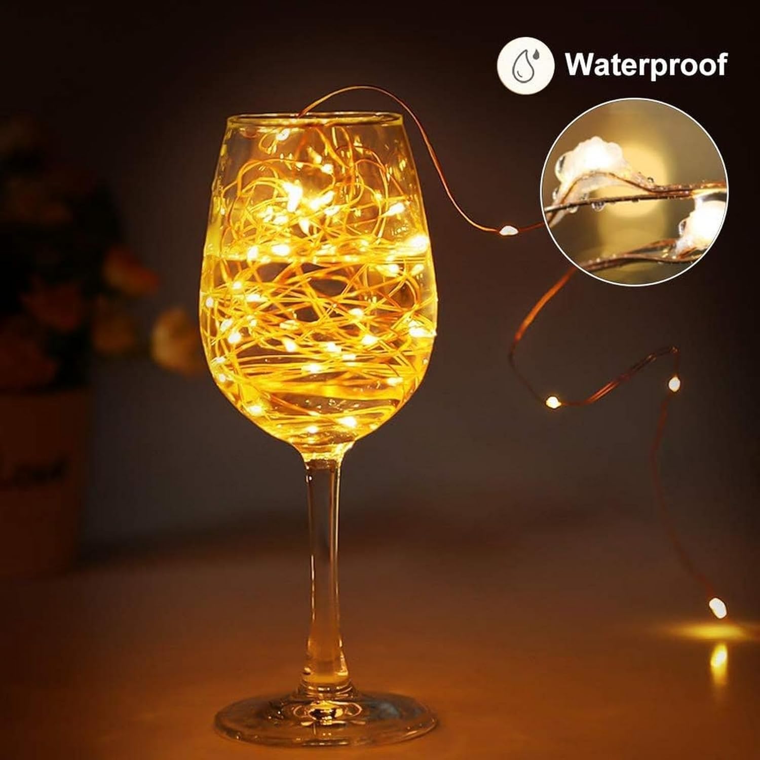 Solar String Lights Outdoor 2Pack Total 240 LED 80FT Solar Garden Lights Waterproof 8 Modes Indoor Outdoor Fairy Lights Copper Wire Lighting for Patio Yard 
