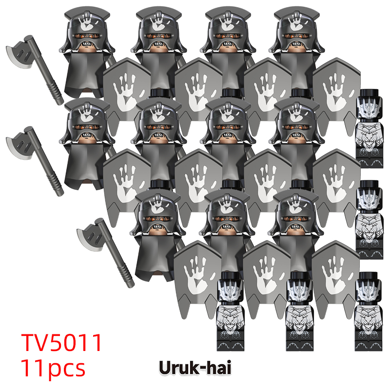 (Style E) Medieval Knights Military Soldiers Building Blocks The Lord of Ring Mini Figures Fits Lego