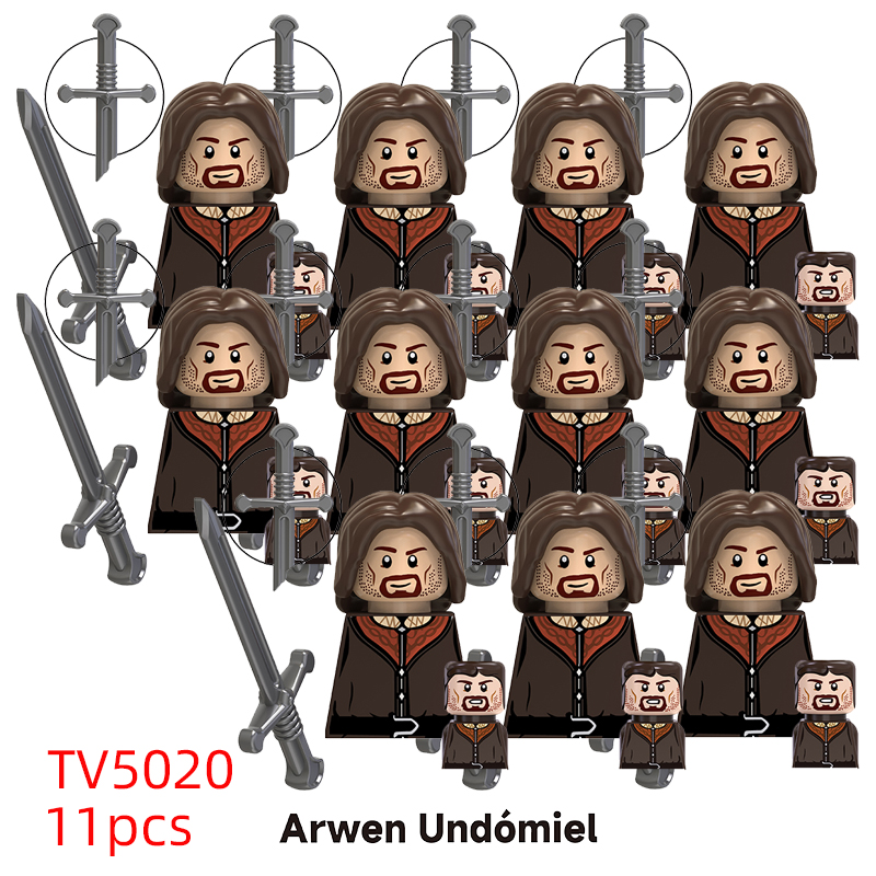 (Style E) Medieval Knights Military Soldiers Building Blocks The Lord of Ring Mini Figures Fits Lego