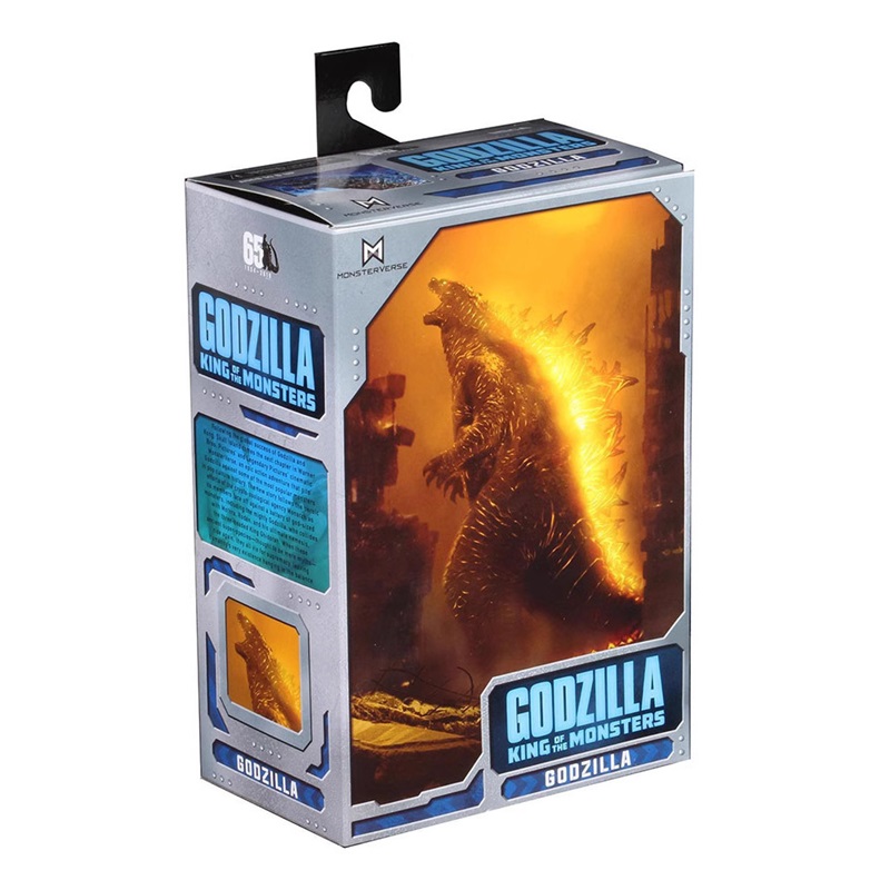 NECA 2019 Movie Version Red Lotus Godzilla Nuclear Blast Monster Movable Action Figure Model Collectible Toy For Display Collection Decoration Gift