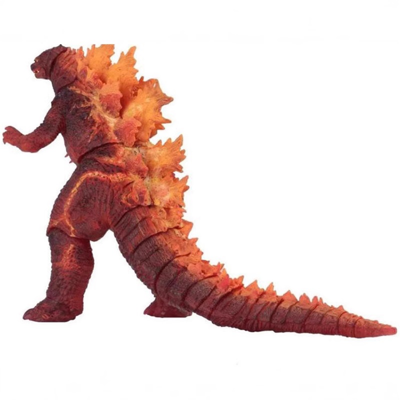 NECA 2019 Movie Version Red Lotus Godzilla Nuclear Blast Monster Movable Action Figure Model Collectible Toy For Display Collection Decoration Gift