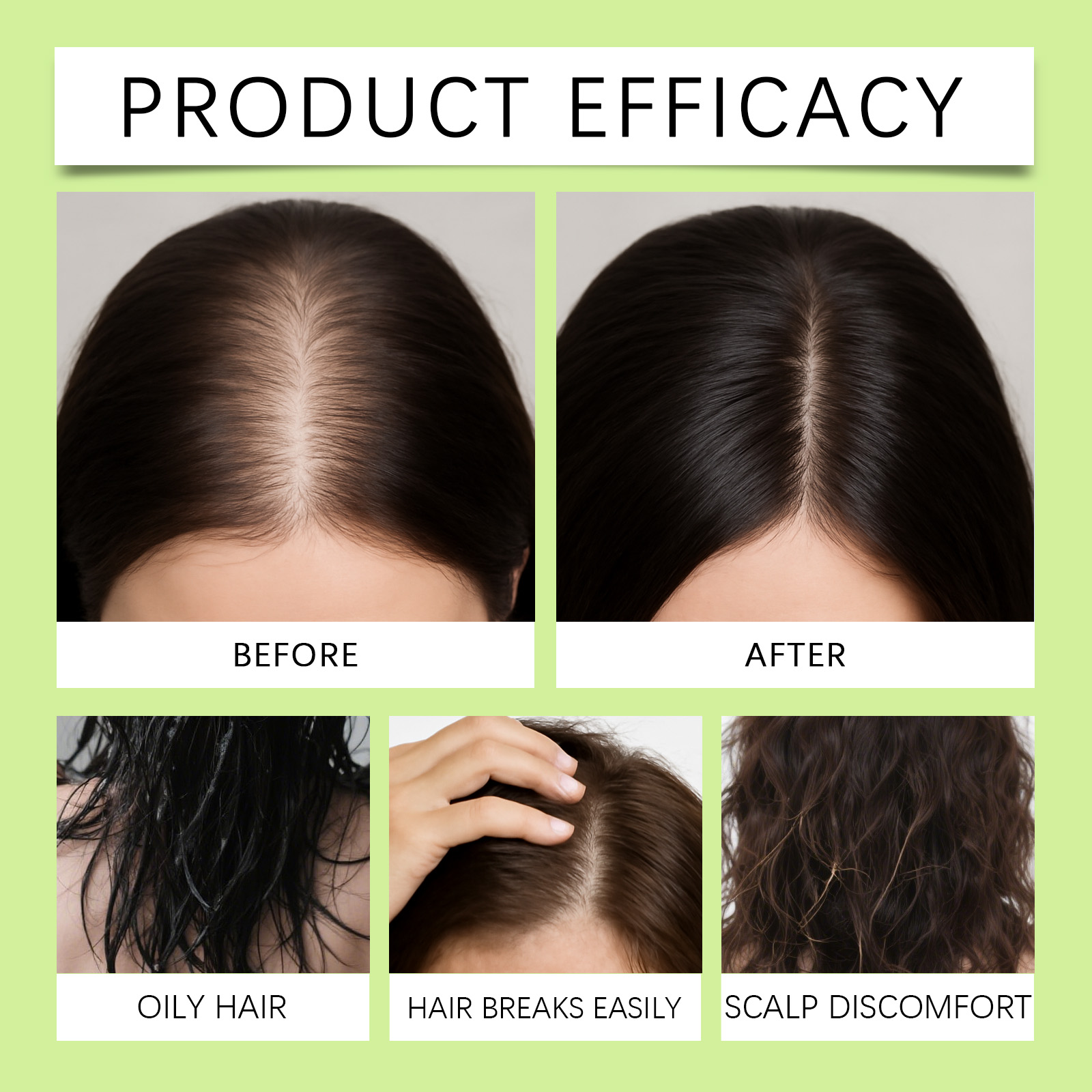 Hair Care Roller Essence Liquid Nourish Protect Smooth Gloss Hair Daily Scalp Treatment Serum