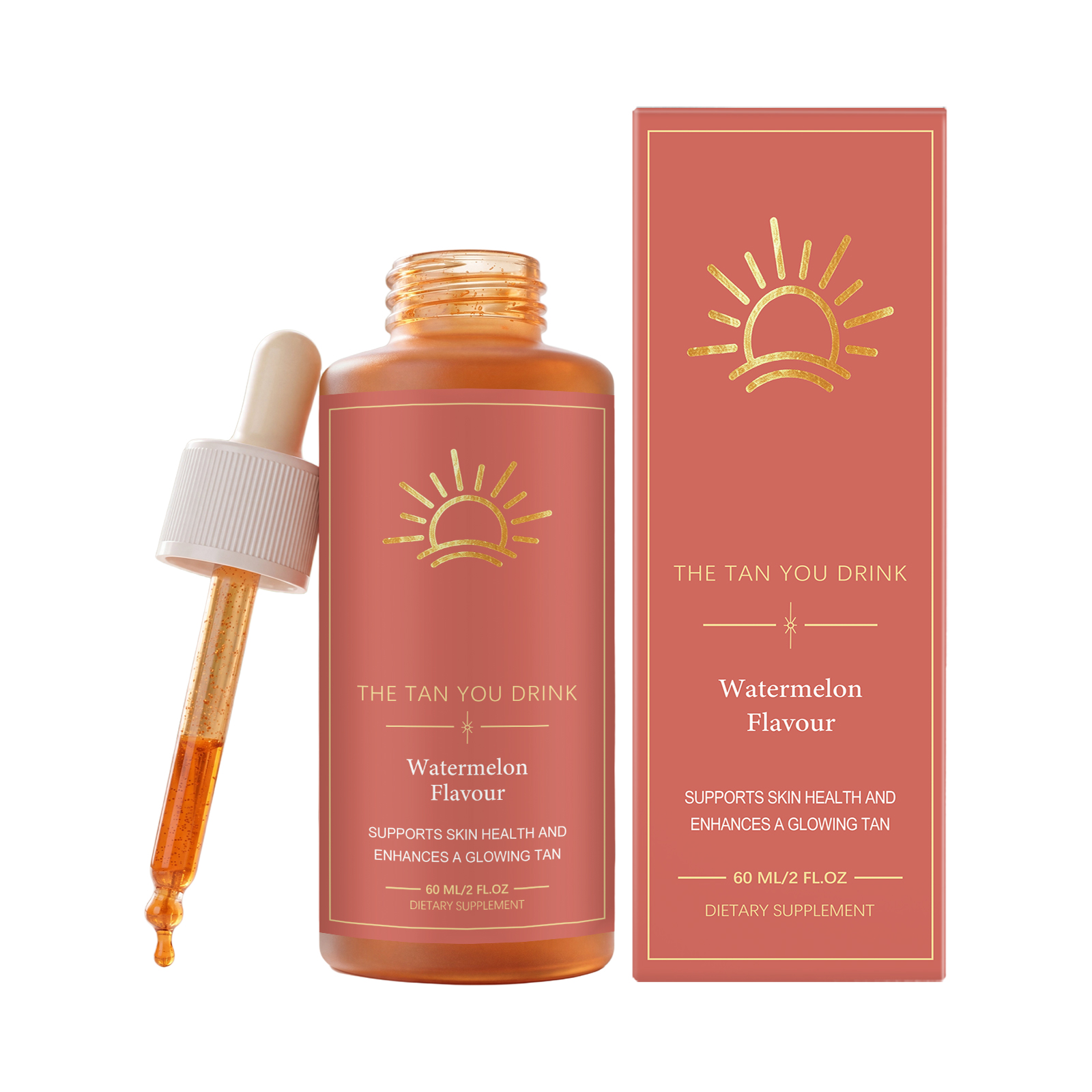 Sun Tanning Drops Mild Care Summer Natural Sun Tanning Body Skin Care Boost Skin Radiance Drops
