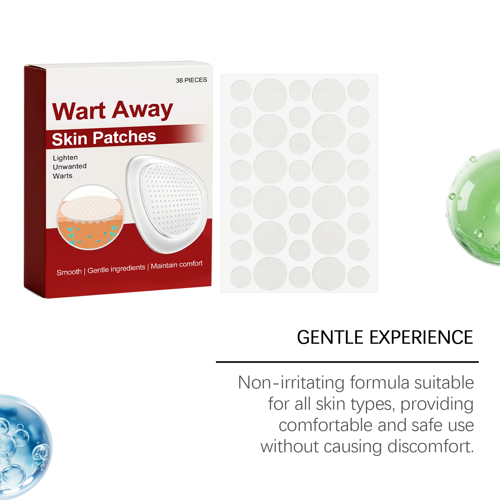 Local Skin Care Patch Breathable SkinFriendly NonSticky NonTight Daily Partial Skin Care Protect Patch Gentle Comfort Soft Light Mild