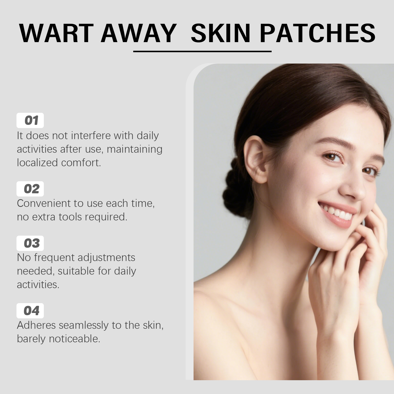 Local Skin Care Patch Breathable SkinFriendly NonSticky NonTight Daily Partial Skin Care Protect Patch Gentle Comfort Soft Light Mild