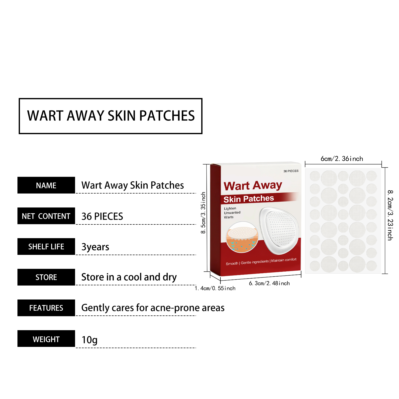 Local Skin Care Patch Breathable SkinFriendly NonSticky NonTight Daily Partial Skin Care Protect Patch Gentle Comfort Soft Light Mild