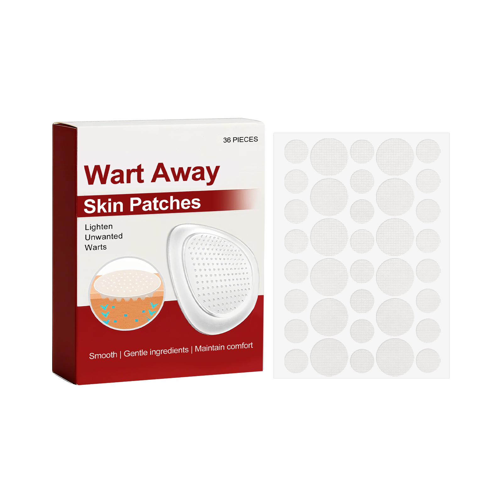 Local Skin Care Patch Breathable SkinFriendly NonSticky NonTight Daily Partial Skin Care Protect Patch Gentle Comfort Soft Light Mild