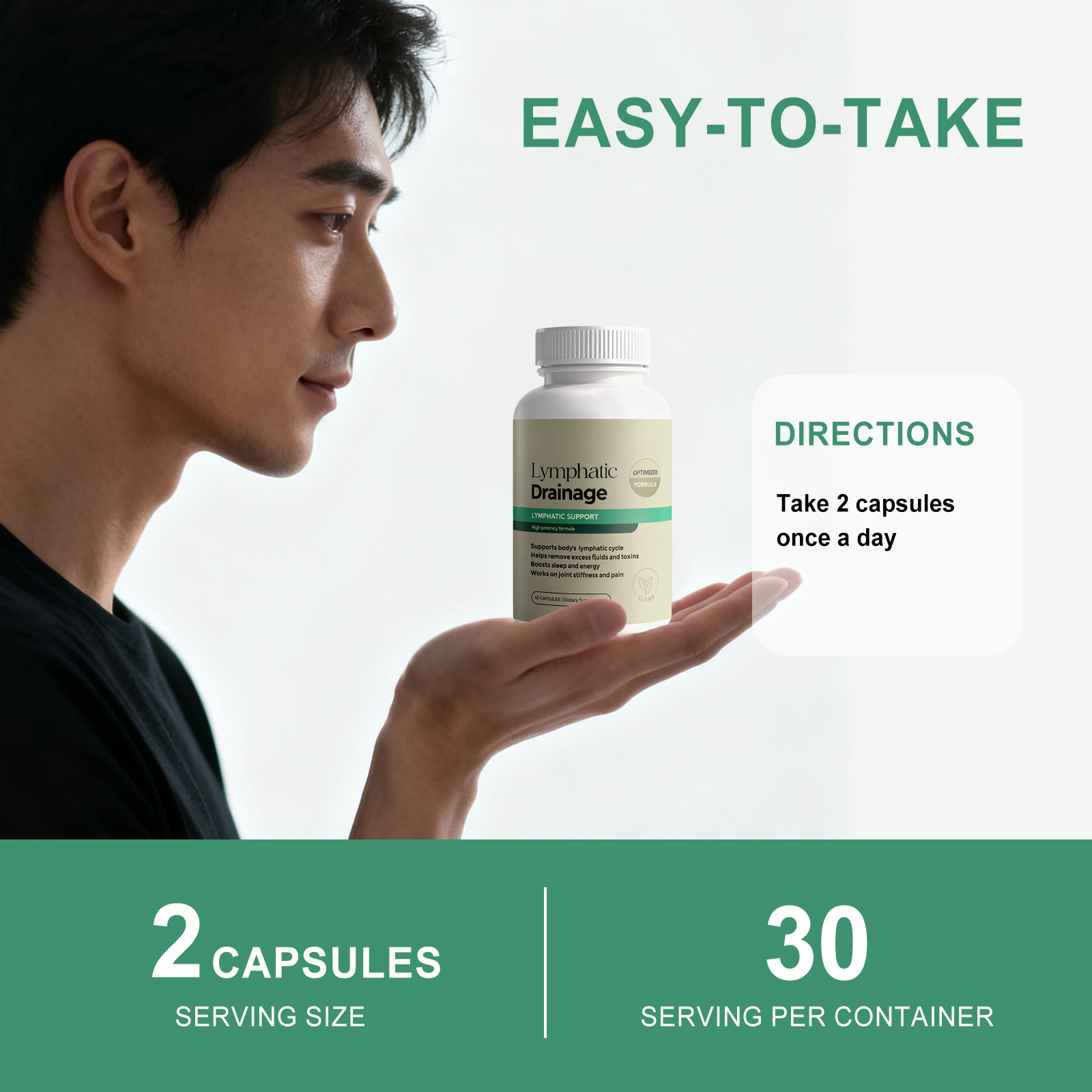 Body Care Capsules Mild Daily Supplement Boost Physical Vitality Ease Body Discomfort For Routine Internal Nourishment