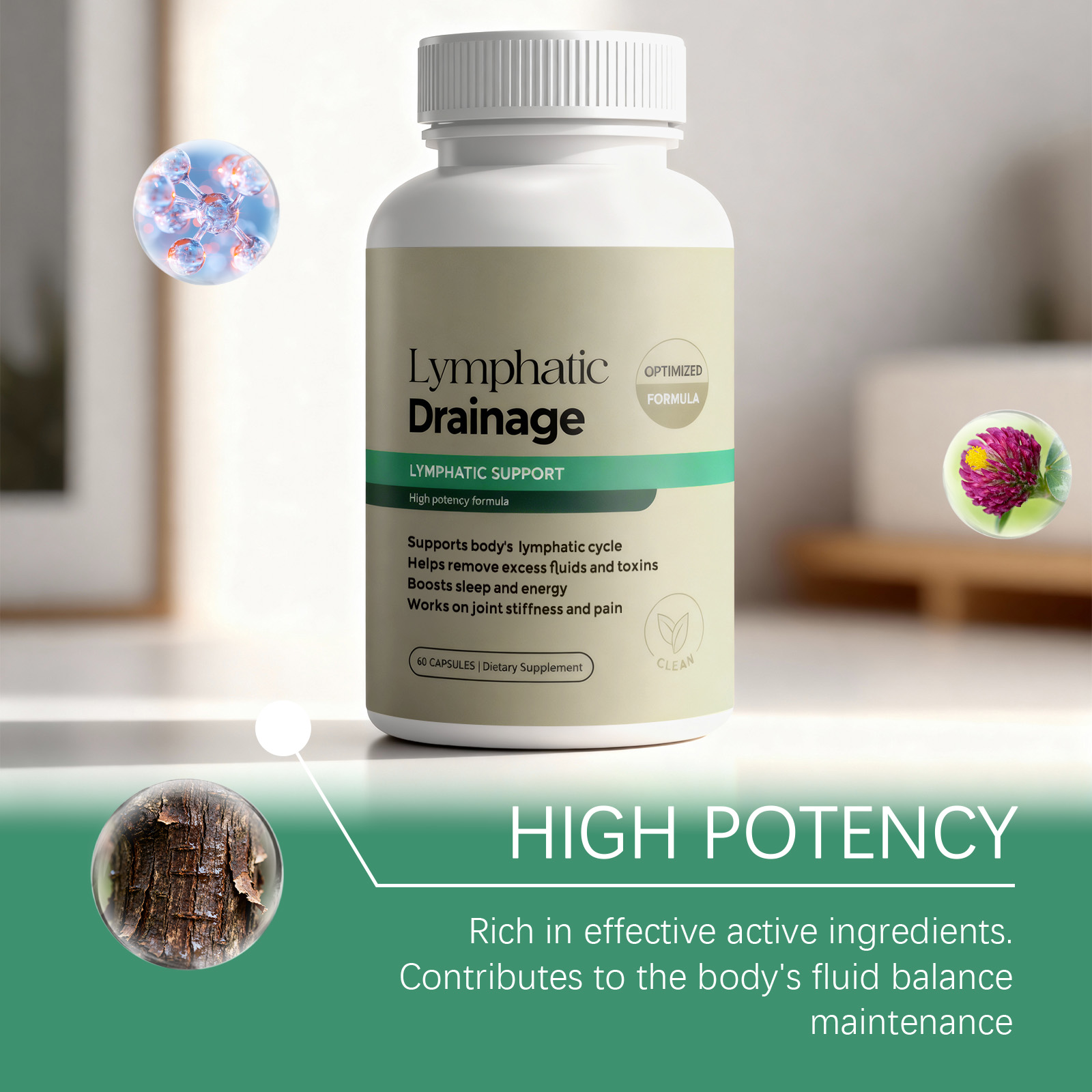 Body Care Capsules Mild Daily Supplement Boost Physical Vitality Ease Body Discomfort For Routine Internal Nourishment