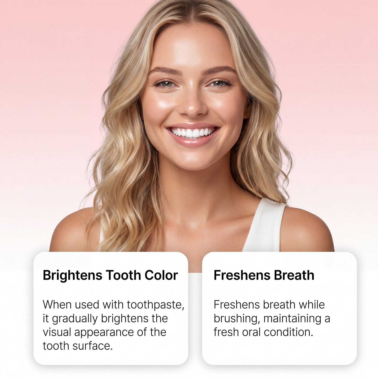 Nicotinamide Brightening Teeth Beauty Essence Light Texture Small Portable Whiten Tooth Freshen Breath Daily Use