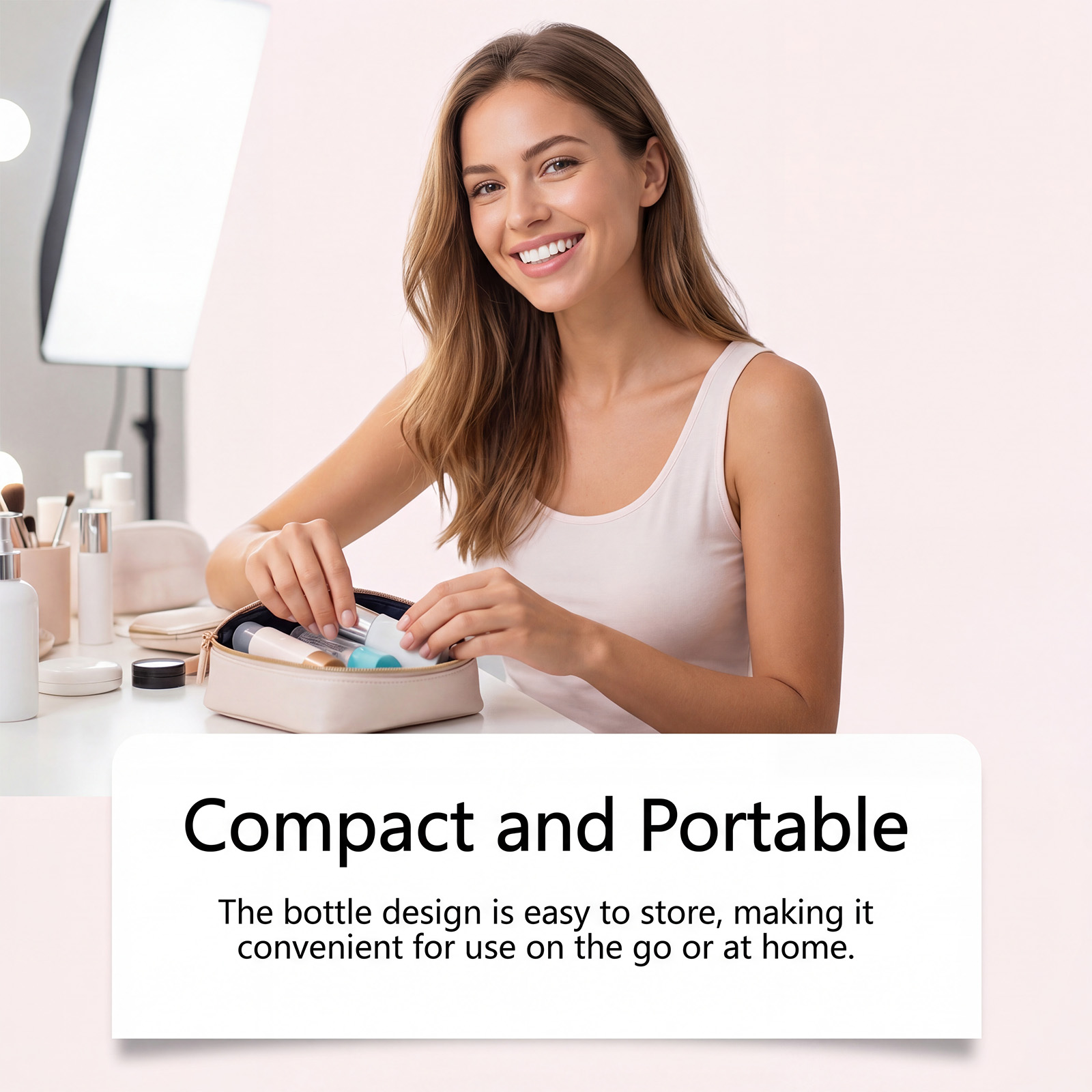 Nicotinamide Brightening Teeth Beauty Essence Light Texture Small Portable Whiten Tooth Freshen Breath Daily Use
