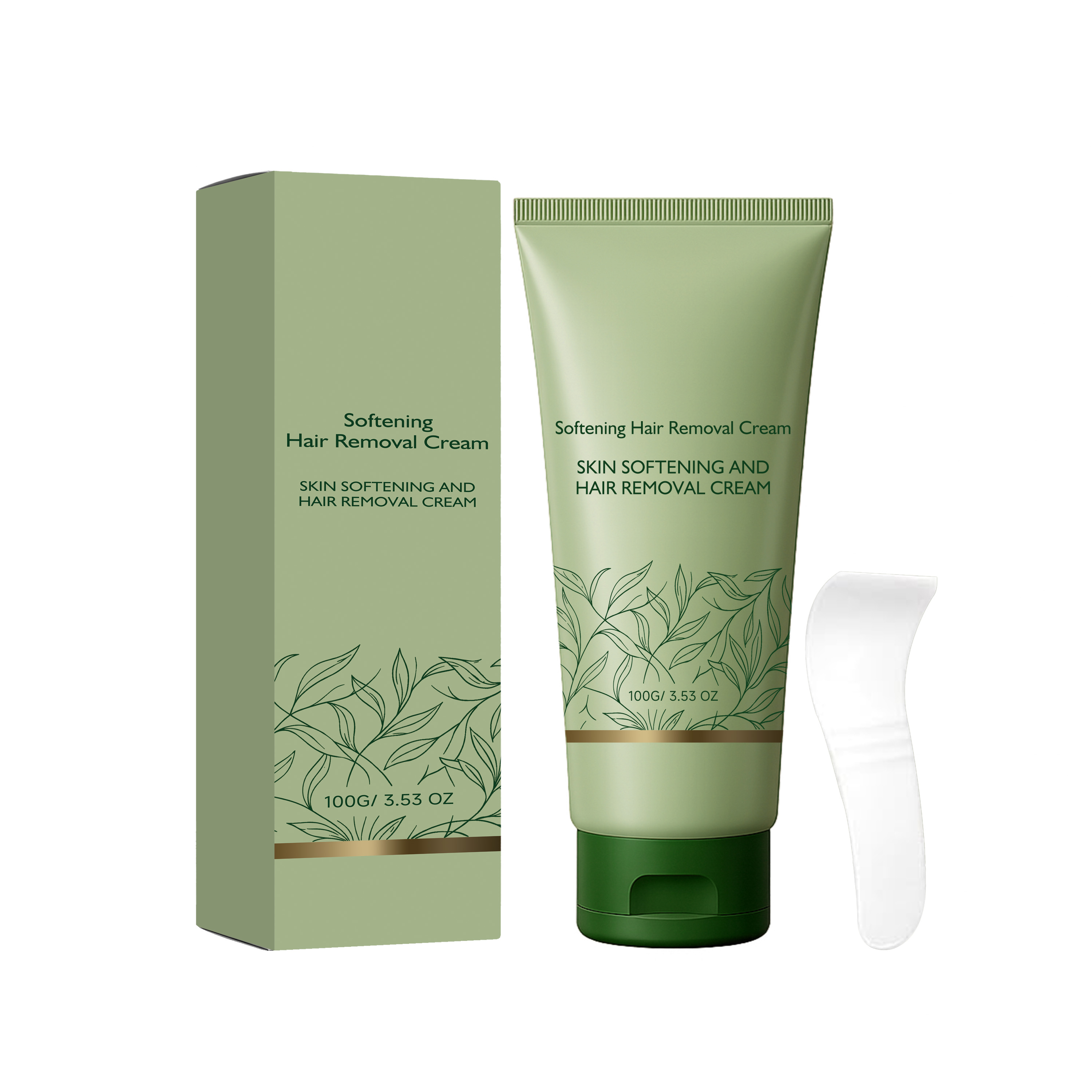 Smooth Hair Removal Cream Mild Formula Silky Skin Easy Use Multi Part Applicable Body Care