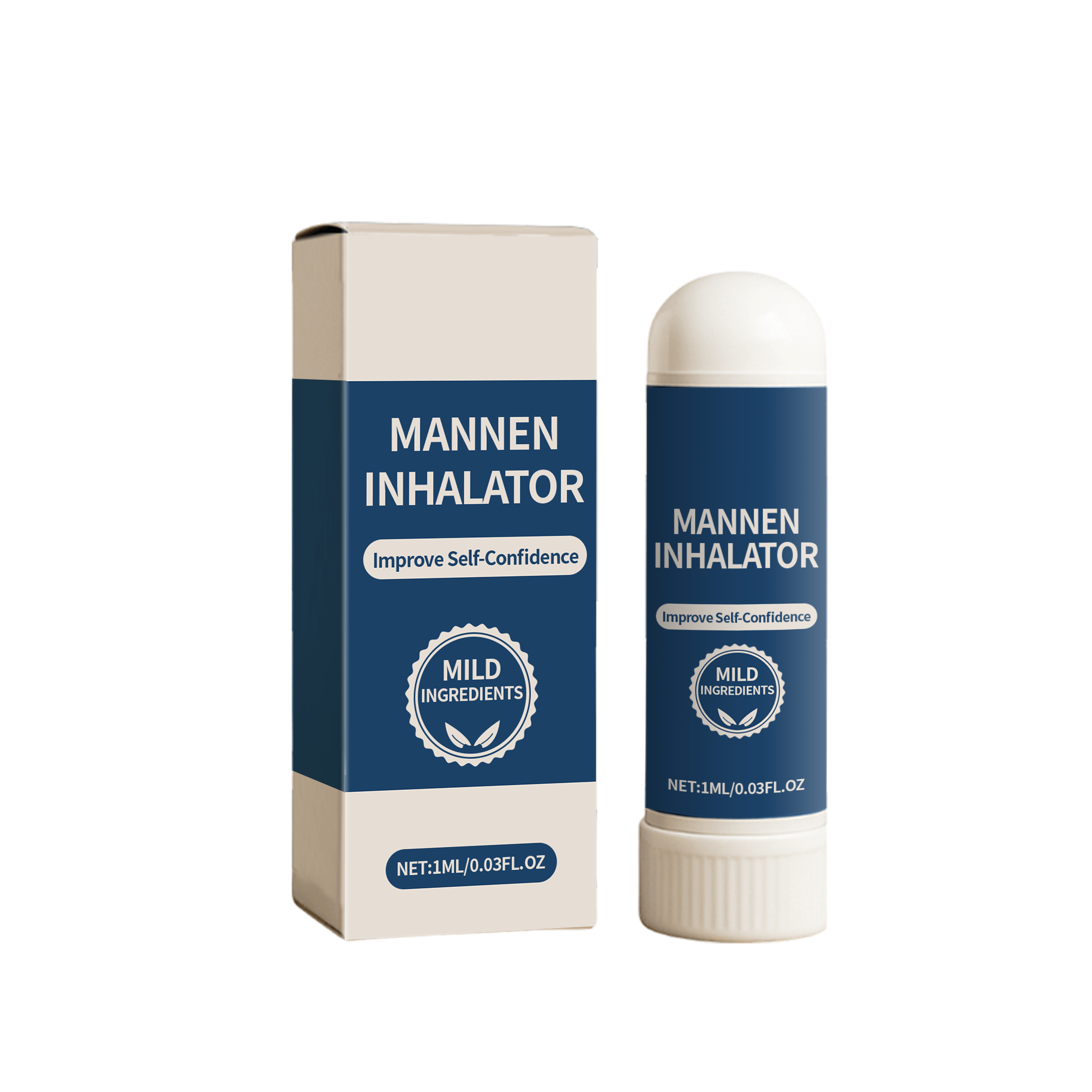 Male Nasal Inhaler Epimedium Extract Mild Nourishing Cool Comfortable Mens Daily Body Care Stick Natural Gentle Refreshing Healthy Personal Upkeep