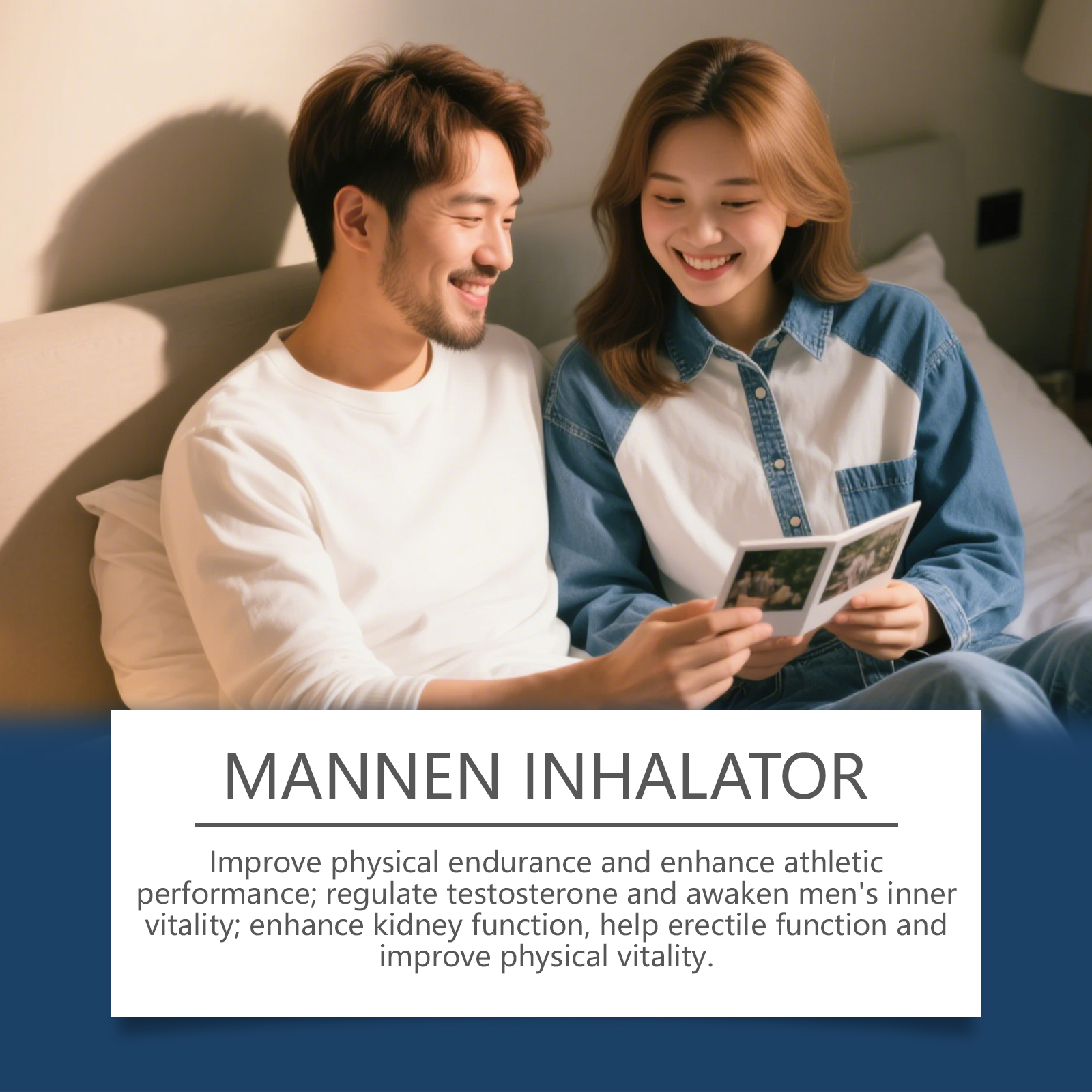 Male Nasal Inhaler Epimedium Extract Mild Nourishing Cool Comfortable Mens Daily Body Care Stick Natural Gentle Refreshing Healthy Personal Upkeep