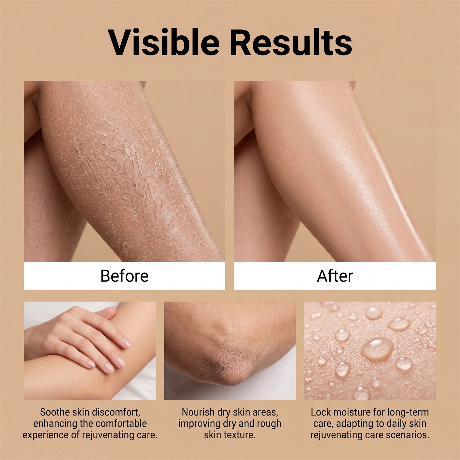 Body Scrub Mild Cleansing Soft Smooth Moisturizing Comfort Daily Care For Human Body Skin