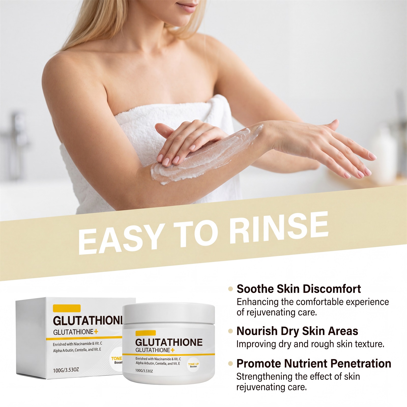 Body Scrub Mild Cleansing Soft Smooth Moisturizing Comfort Daily Care For Human Body Skin