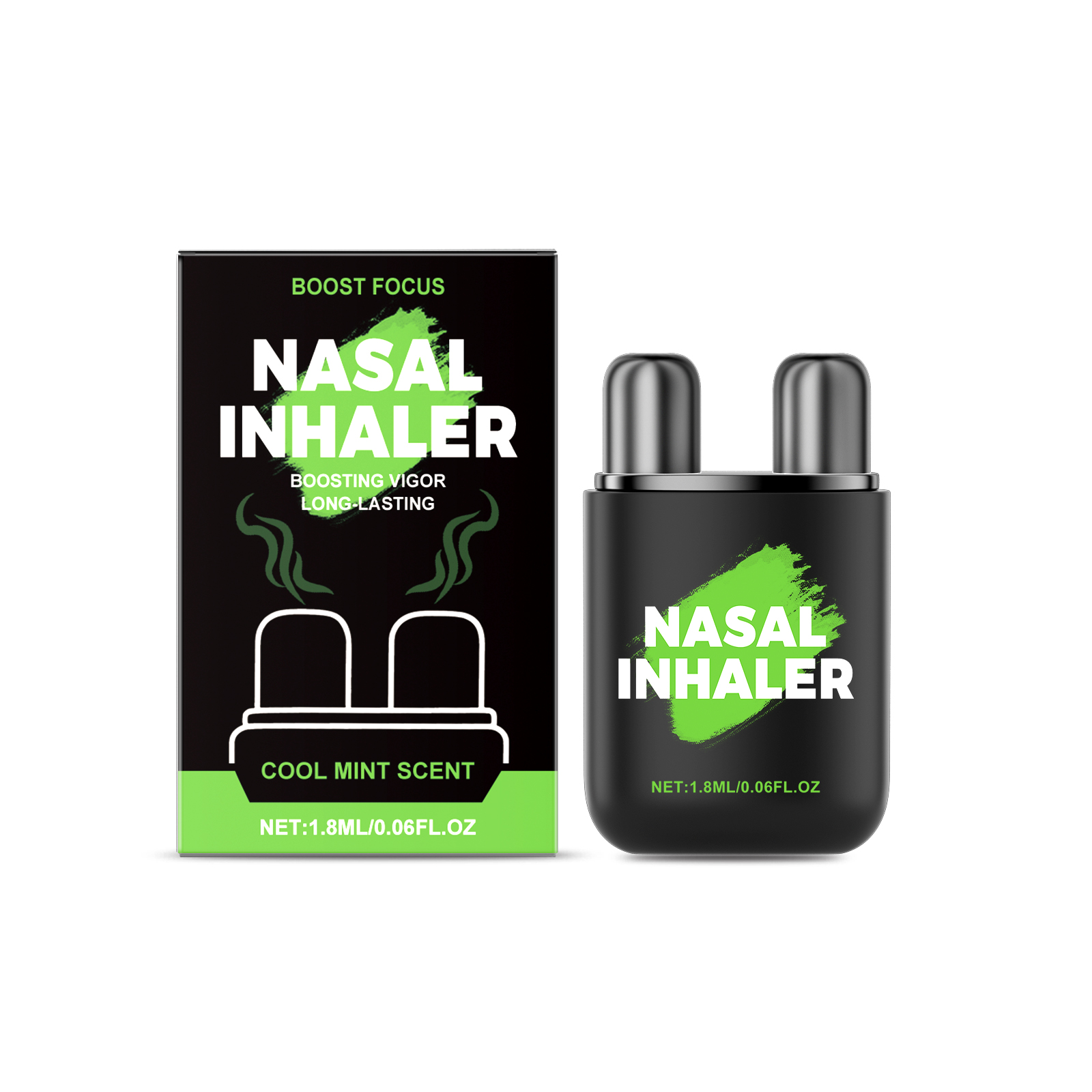 Nasal Inhaler Stick Mild Mint Clean Gentle Comfort Fresh Care Nose Inhale Daily Nose Tool