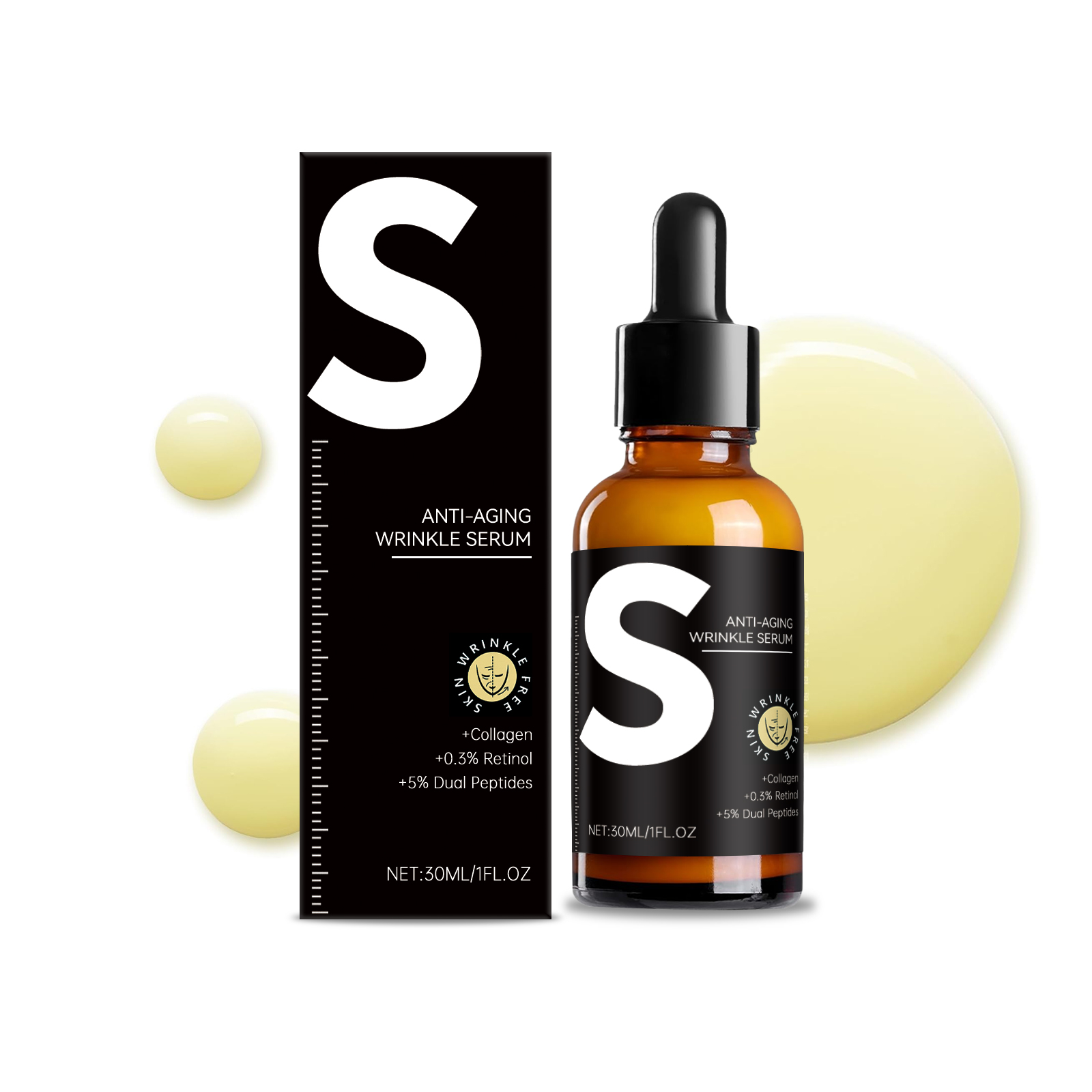 Retinol Essence Deep Moisturizing Hydrating Brightening Facial Oilbalance Refinepore Nourish Skin Silky