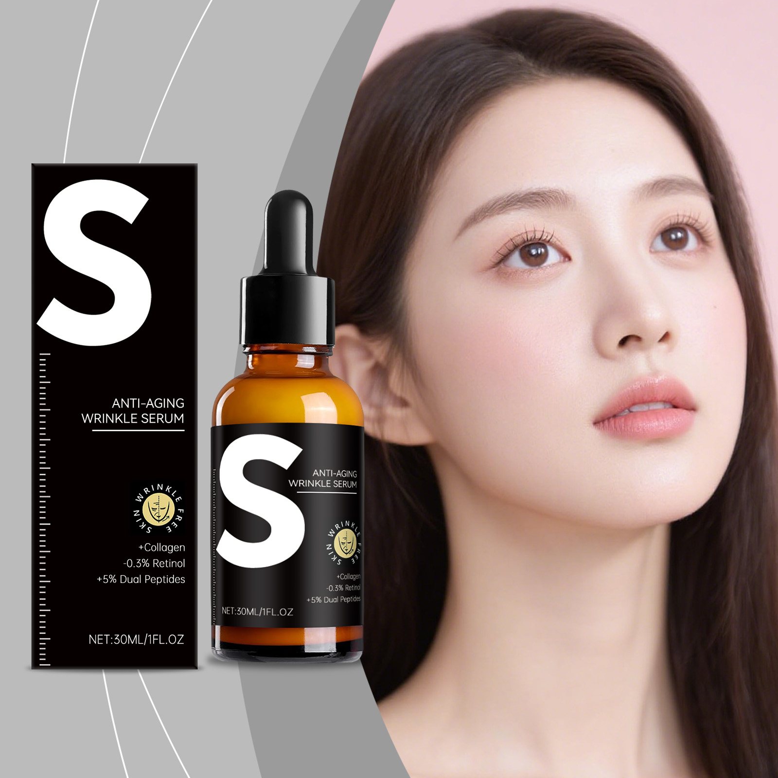 Retinol Essence Deep Moisturizing Hydrating Brightening Facial Oilbalance Refinepore Nourish Skin Silky