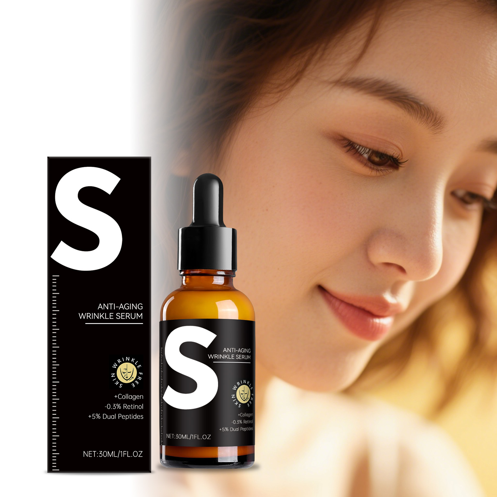 Retinol Essence Deep Moisturizing Hydrating Brightening Facial Oilbalance Refinepore Nourish Skin Silky