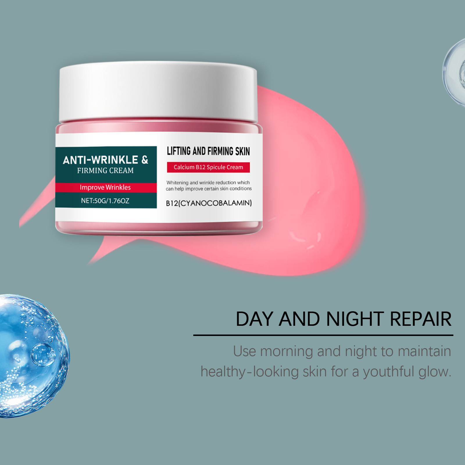 Facial Cream Mild Hydrating Softening Tender Smoothing Brightening Delicate Skin Daily Apply Care Face Moisturizing Gentle Nourish Protect