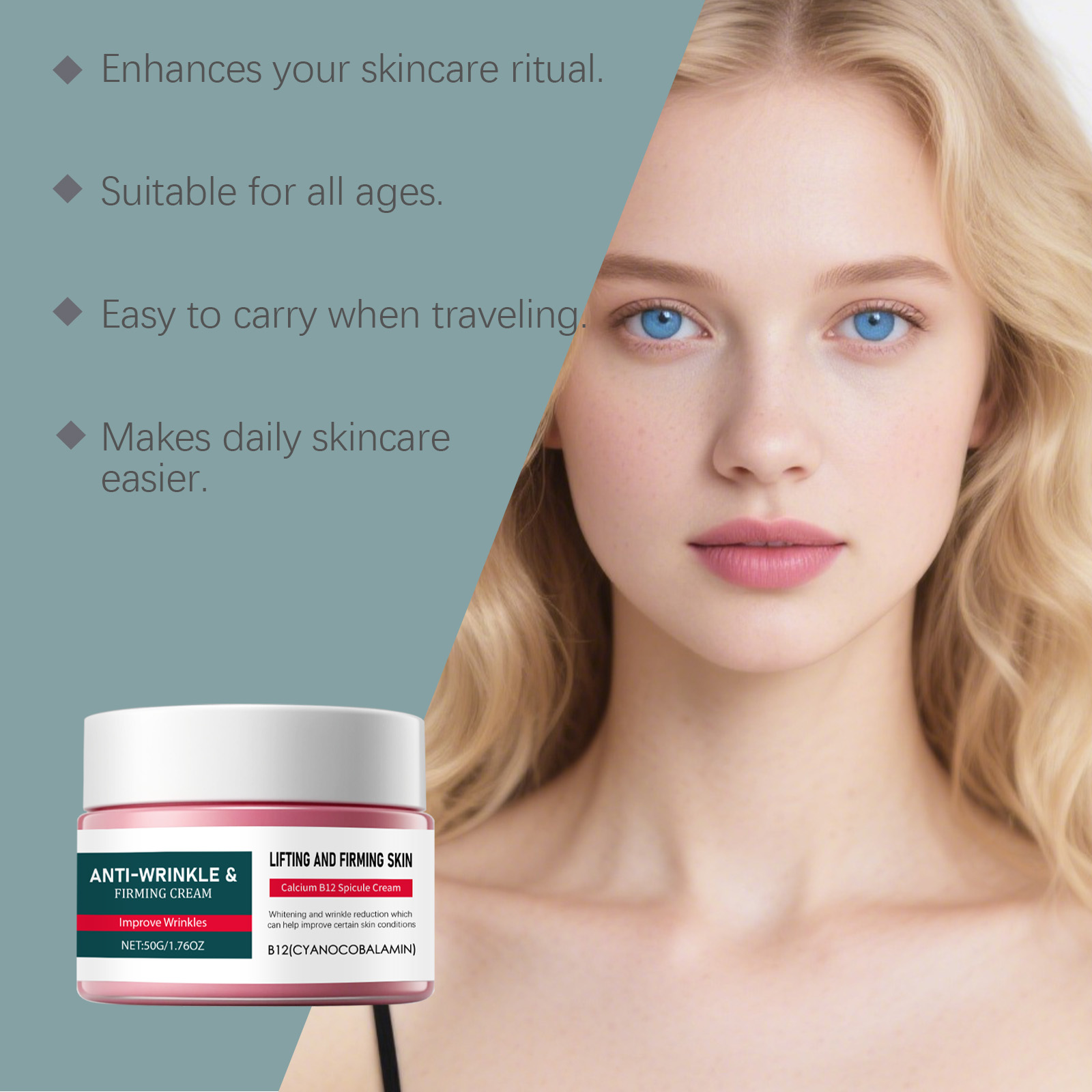 Facial Cream Mild Hydrating Softening Tender Smoothing Brightening Delicate Skin Daily Apply Care Face Moisturizing Gentle Nourish Protect