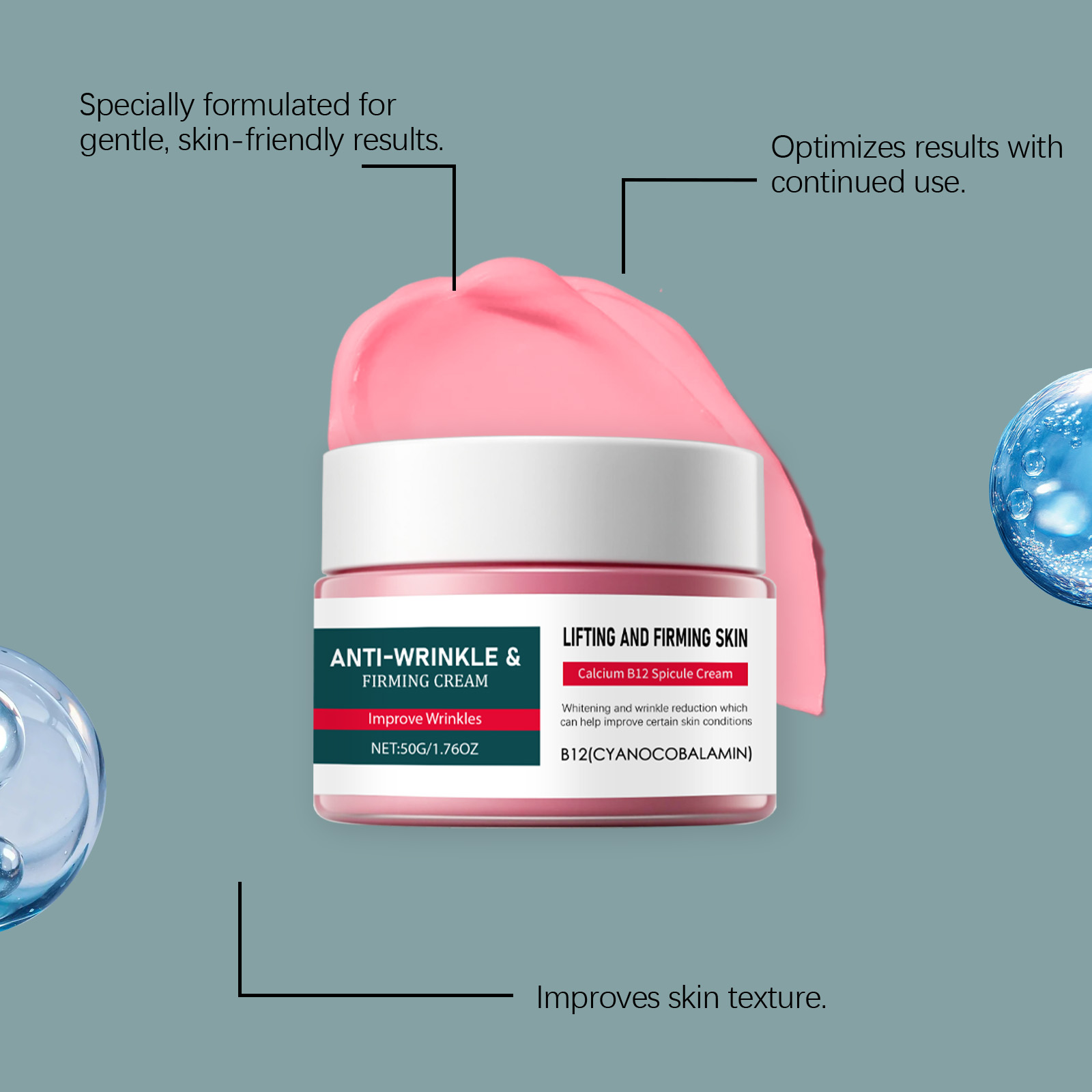 Facial Cream Mild Hydrating Softening Tender Smoothing Brightening Delicate Skin Daily Apply Care Face Moisturizing Gentle Nourish Protect