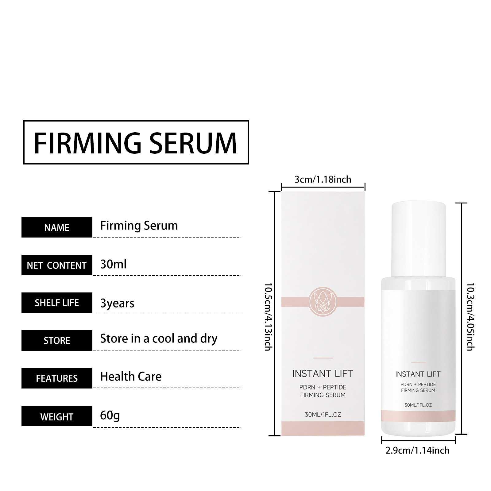 Facial Lifting Essence Liquid Light Texture Fast Absorb Soft Smooth Non Sticky Skin Care