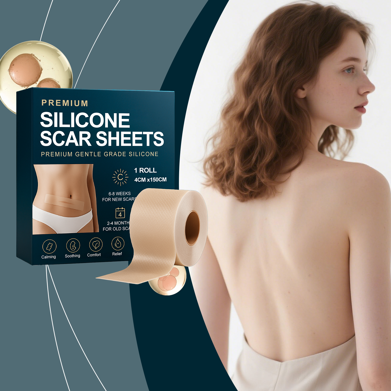 Skin Care Patch Mild Ingredient Protect Cover Improve Smooth Skin Look For Body Face