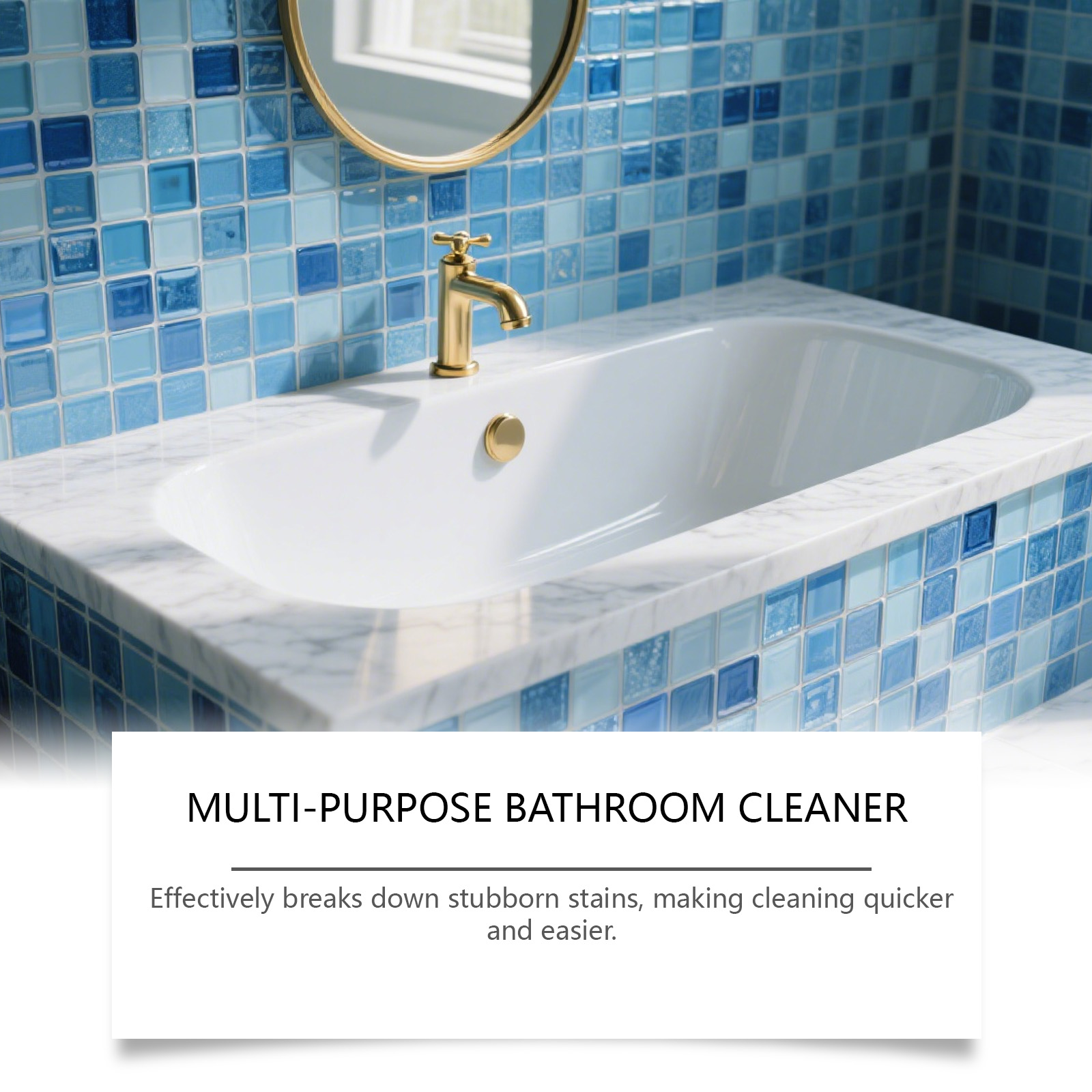 Multi Purpose Stain Removal Set Mild Formula Clean Descaling Brighten Tile Bathtub Glass General Application Household Gentle Decontamination