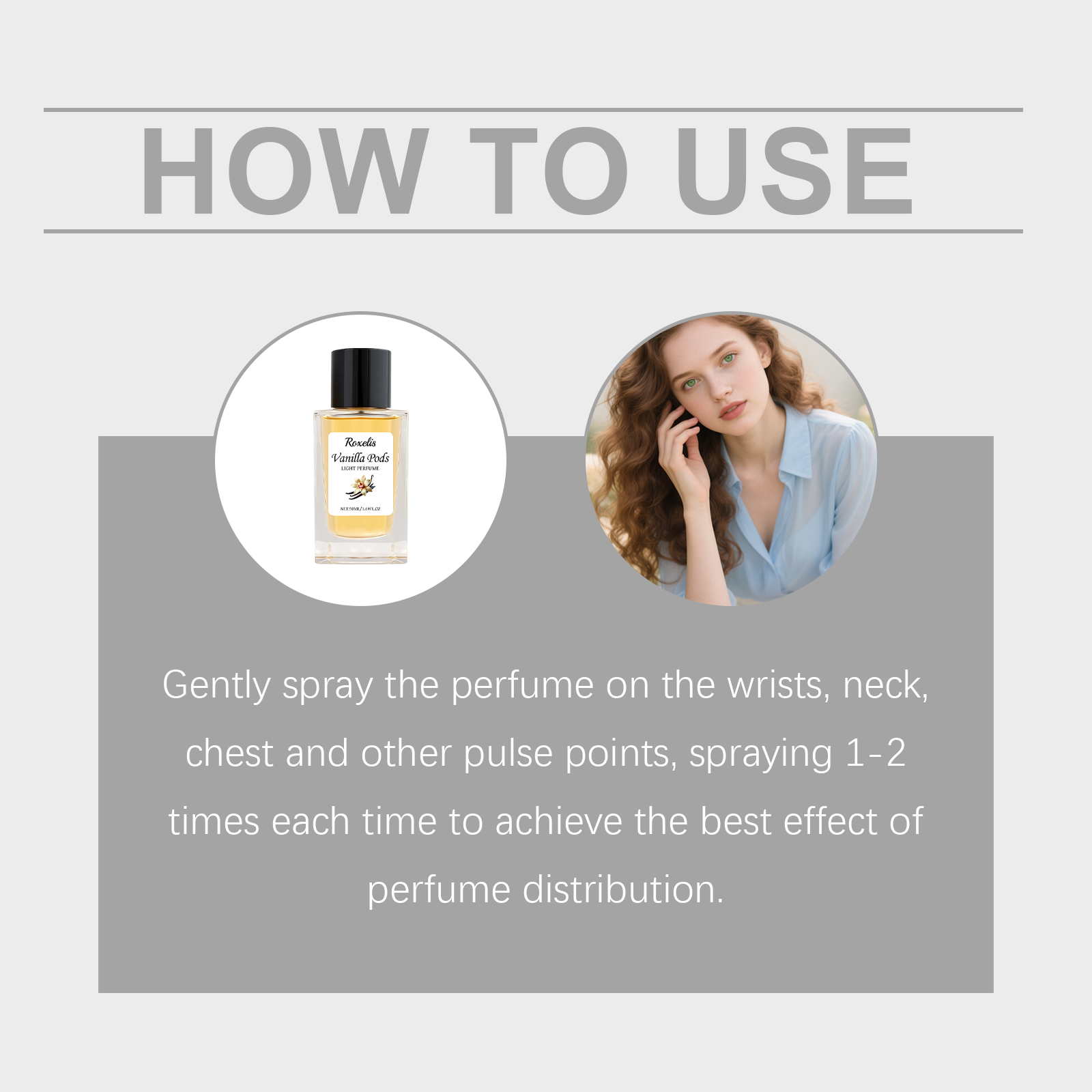 Vanilla Fragrance Eau De Toilette Long Lasting Charming Layered Sweet Delicate Portable Perfume Spray