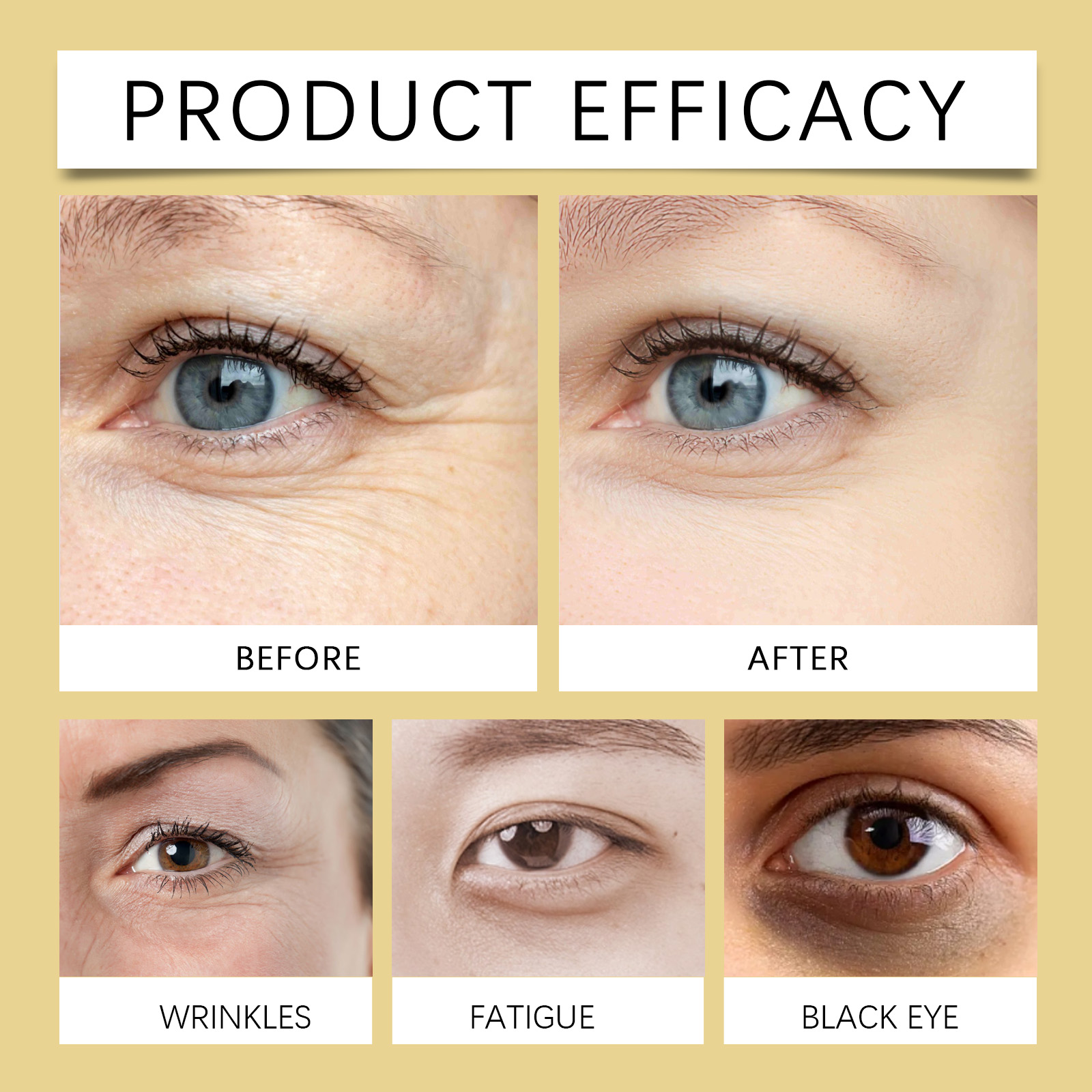 Eye Roller Firming Essential Oil Gentle Massage Eye Skin Moisturizing Daily Care Essential Oil