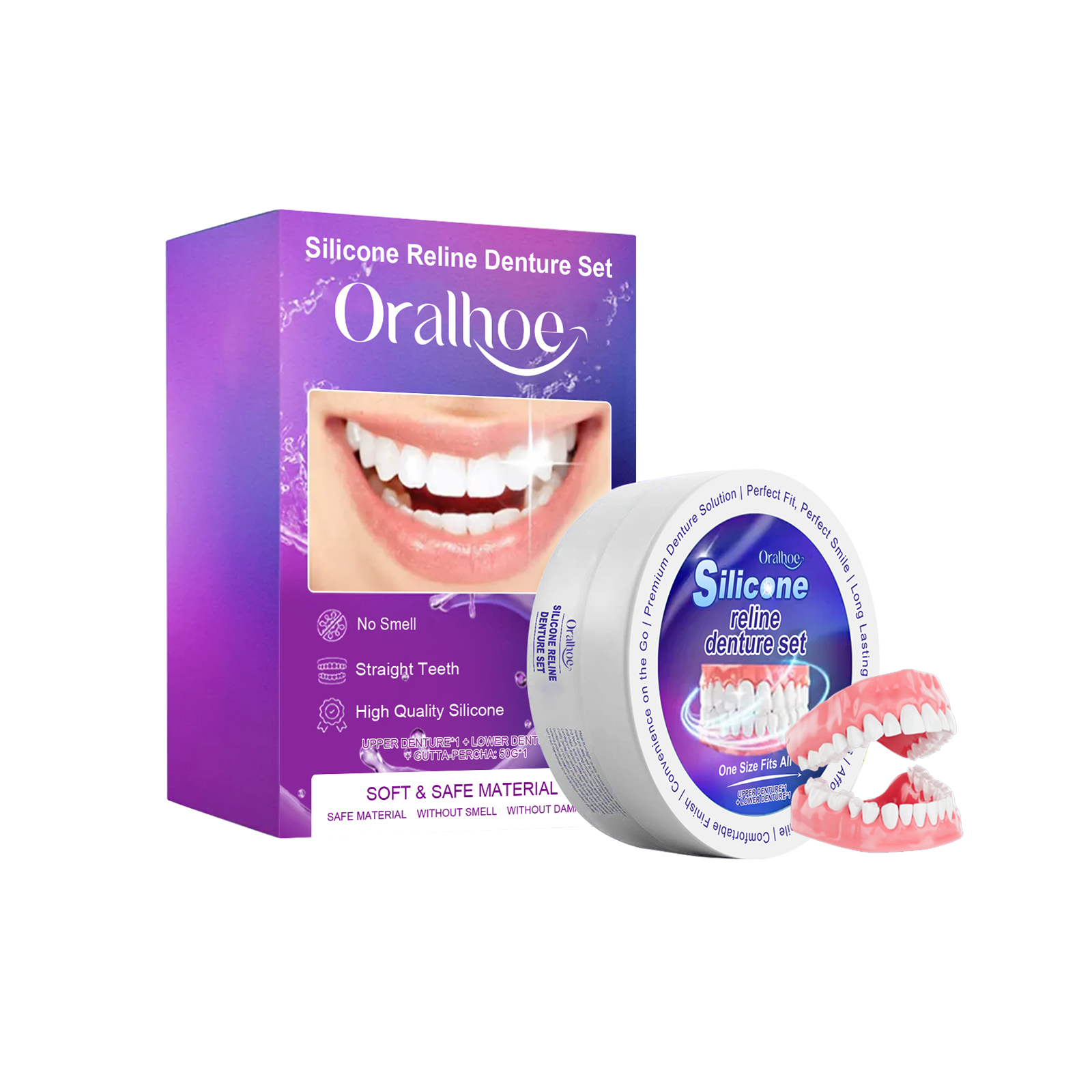 Denture Modification Kit For Beauty Modify Teeth Gaps Natural Smile Comfortable Cosmetic Teeth