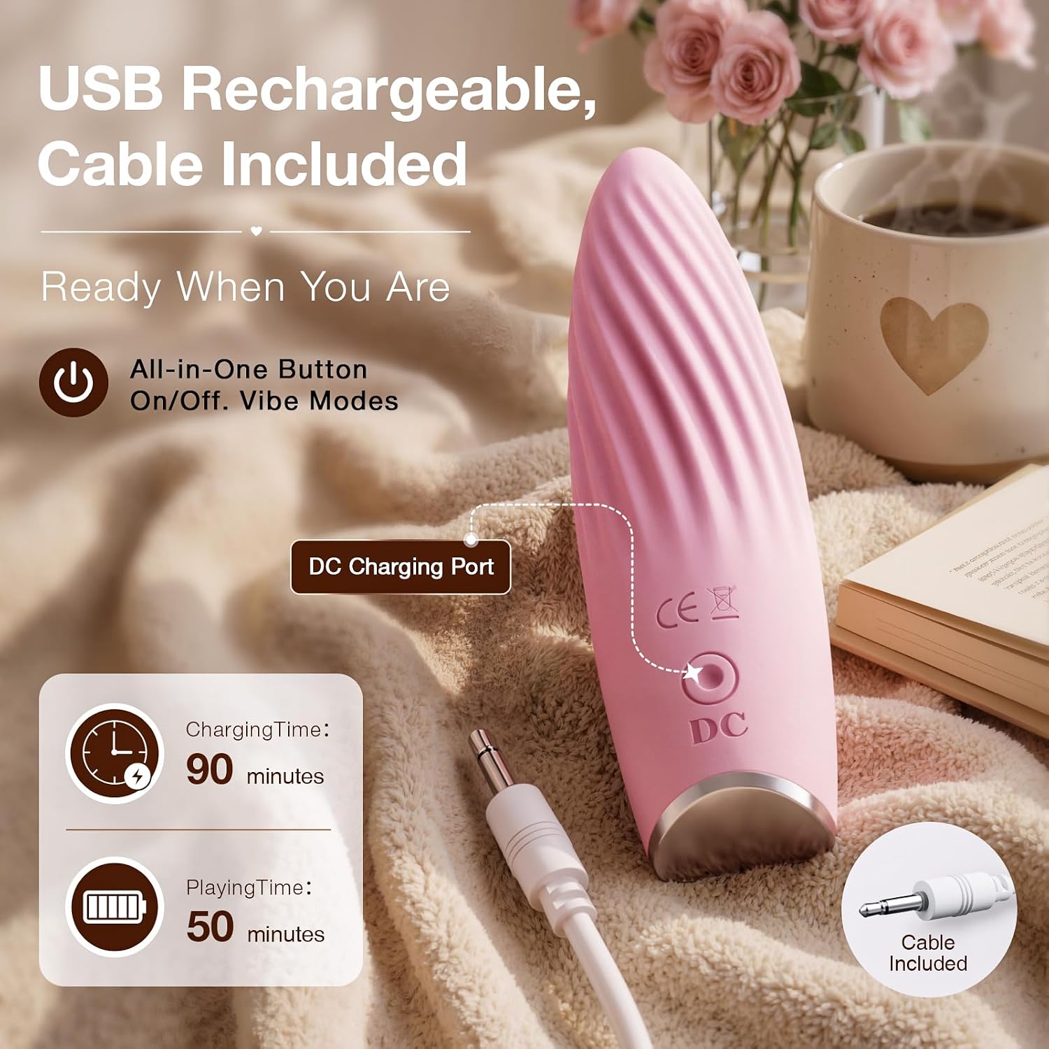 Bullet Vibrator for Women Mini Vibrators Clit Stimulator for G Spot Nipple Vagina Lipstick Vibe Sex Toys Vibration Dildo Clitoral Female Sex Toy Adult Massager