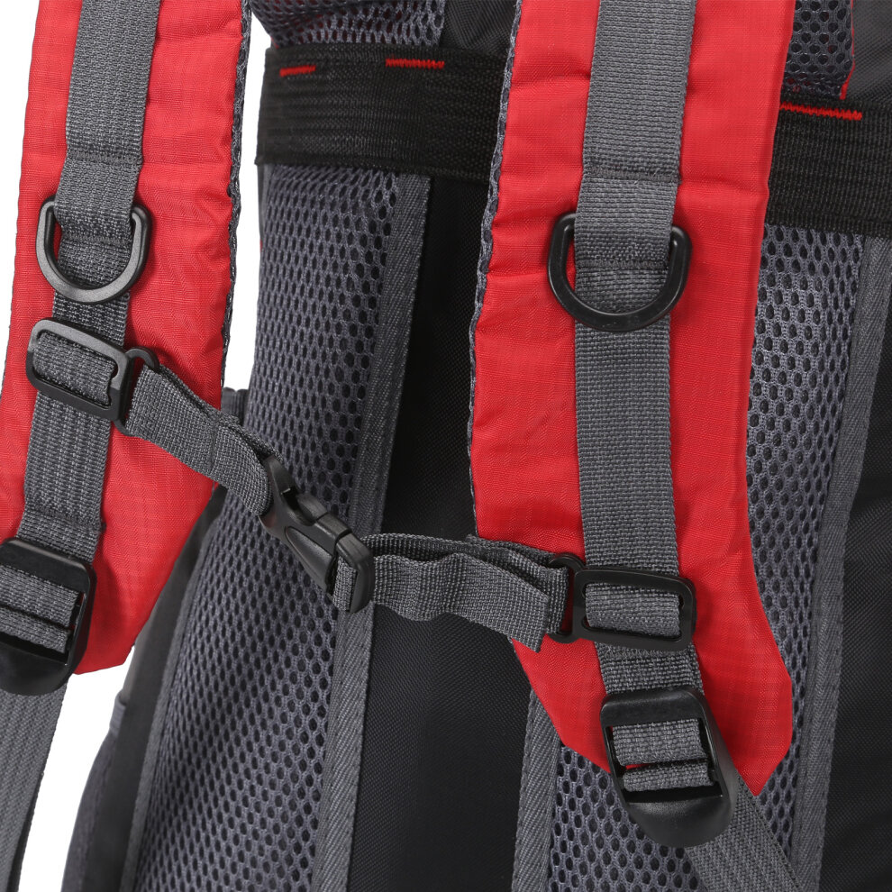 (Red) 40L Hiking Rucksack