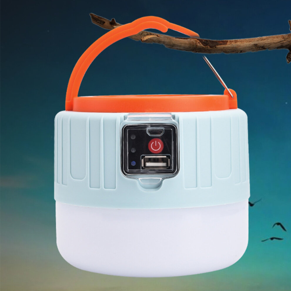 300W Solar LED Camping Light Bulb For Outdoor USB Rechargeable