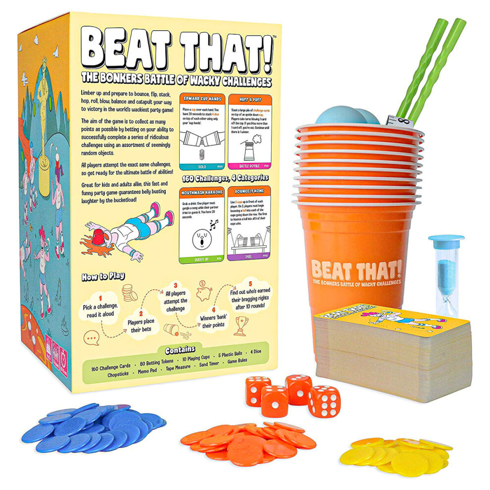 Beat That! The Bonkers Battle of Wacky Challenges Card Game